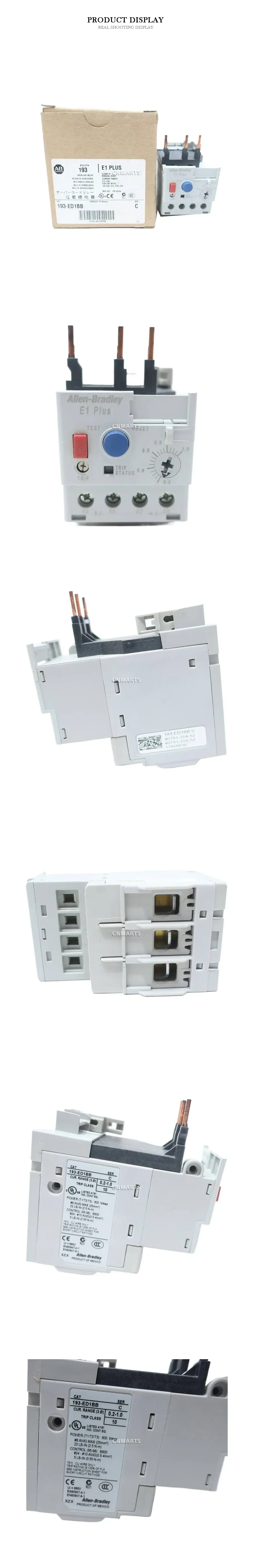 Allen-Bradley 193-ED1BB Overload Relay Description