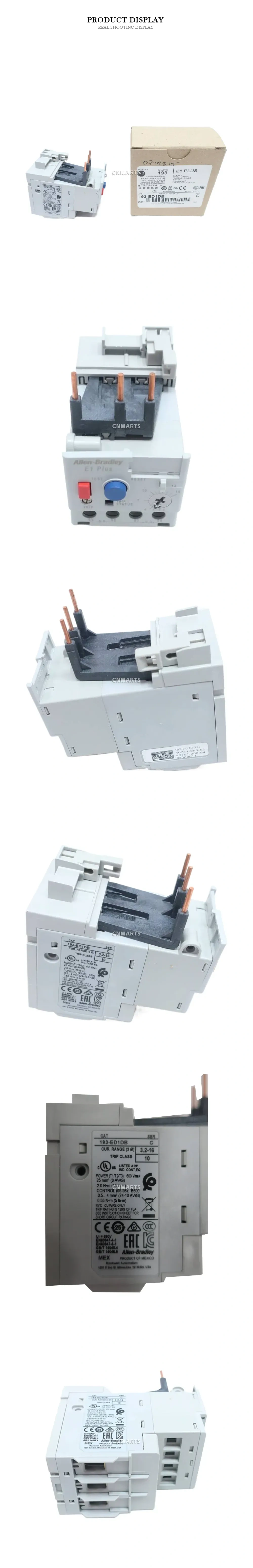 Allen-Bradley 193-ED1DB Overload Relay Description
