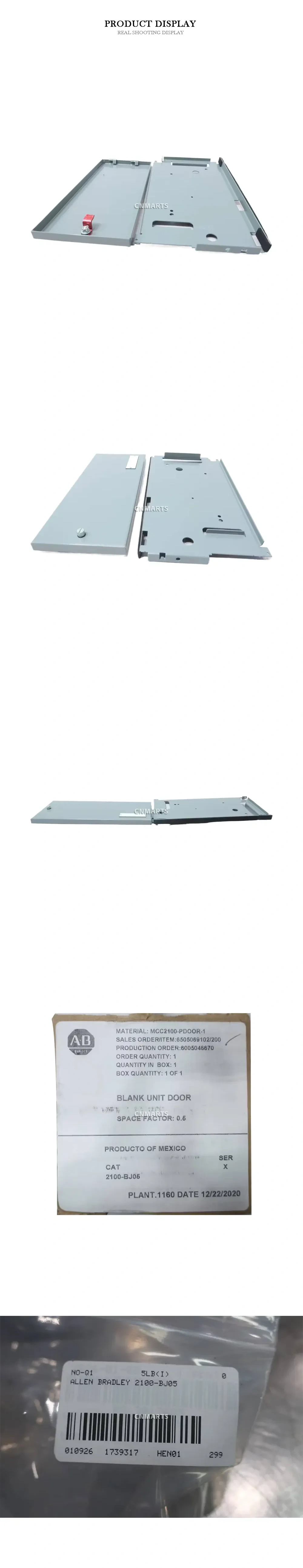 Allen-Bradley 2100-BJ05 Blank Unit Door Description