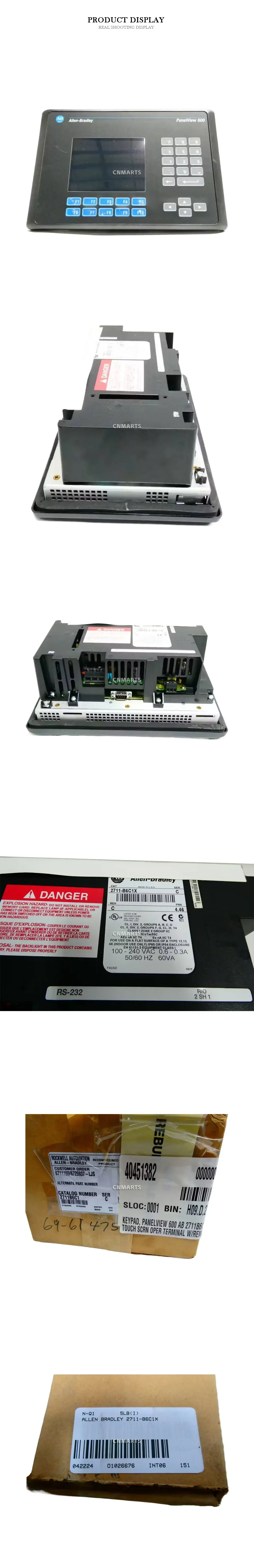 Allen-Bradley 2711-B6C1X PanelView 600 Operator Terminal Description