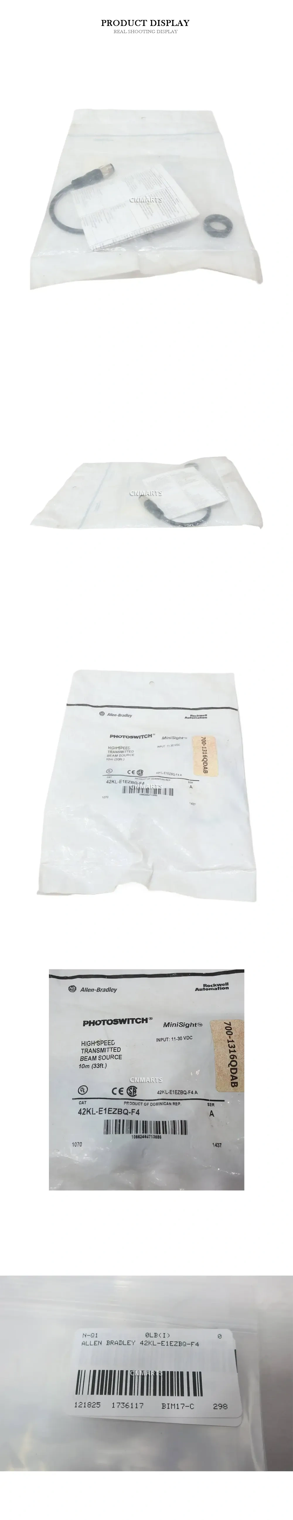 Allen-Bradley 42KL-E1EZBQ-F4 Photoelectric Sensor Description