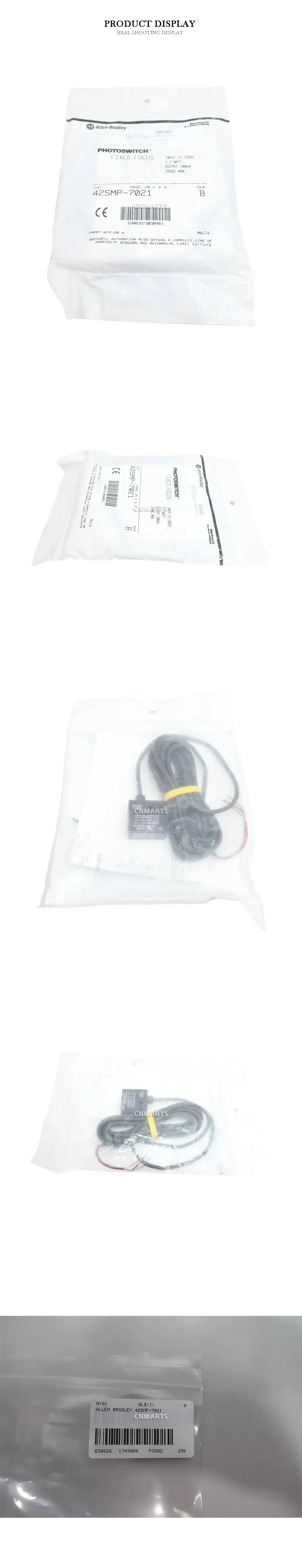Allen-Bradley 42SMP-7021 Fixed Focus Photoelectric Sensor Description