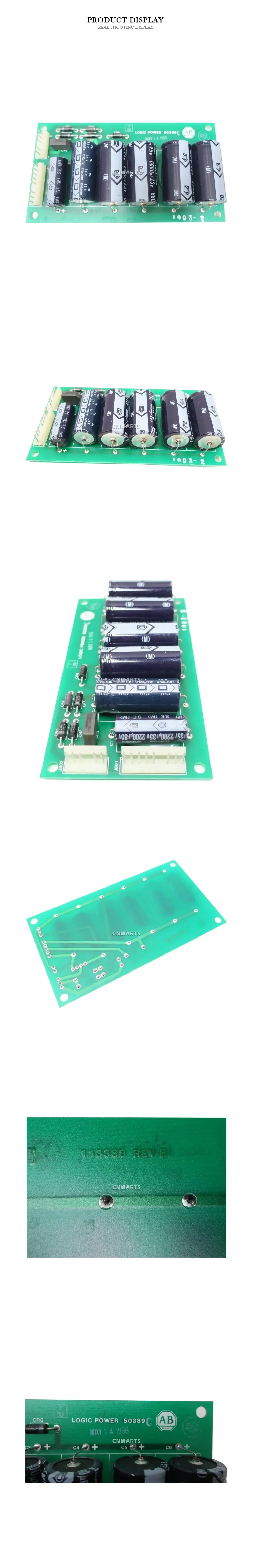 Allen-Bradley 50389 C Logic Power Board Description