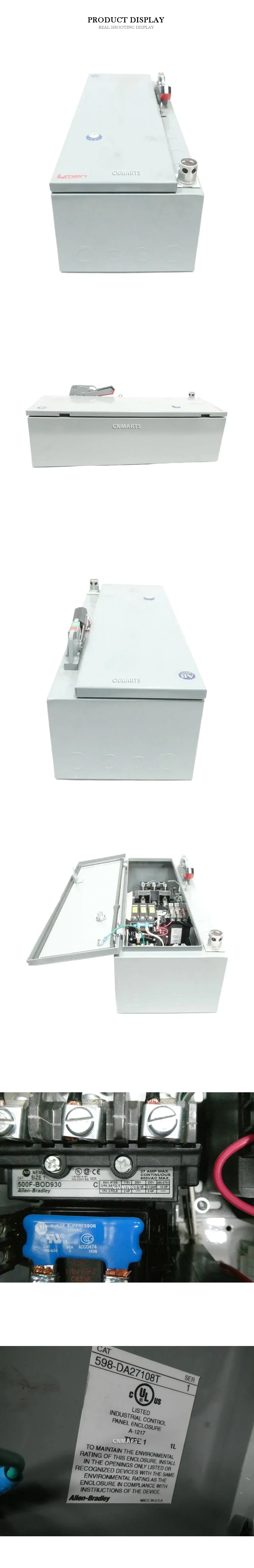 Allen-Bradley 598-DA27108T Industrial Control Panel Enclosure Description