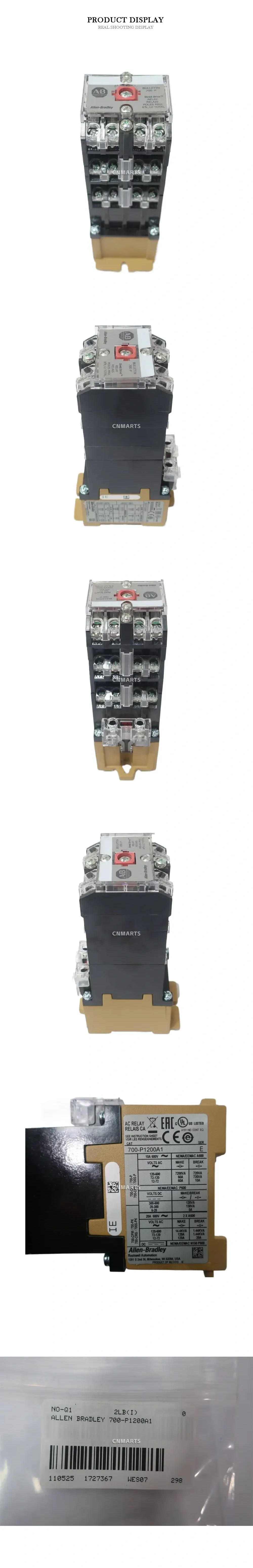 Allen-Bradley 700-P1200A1 AC Relay Description