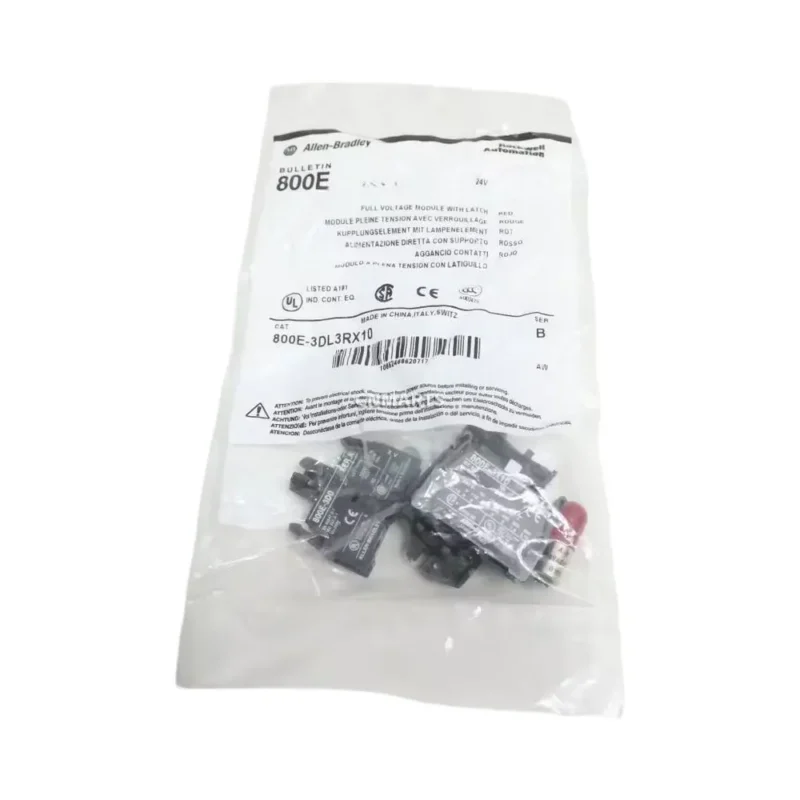 Allen-Bradley 800E-3DL3RX10 Full Voltage Module with Latch
