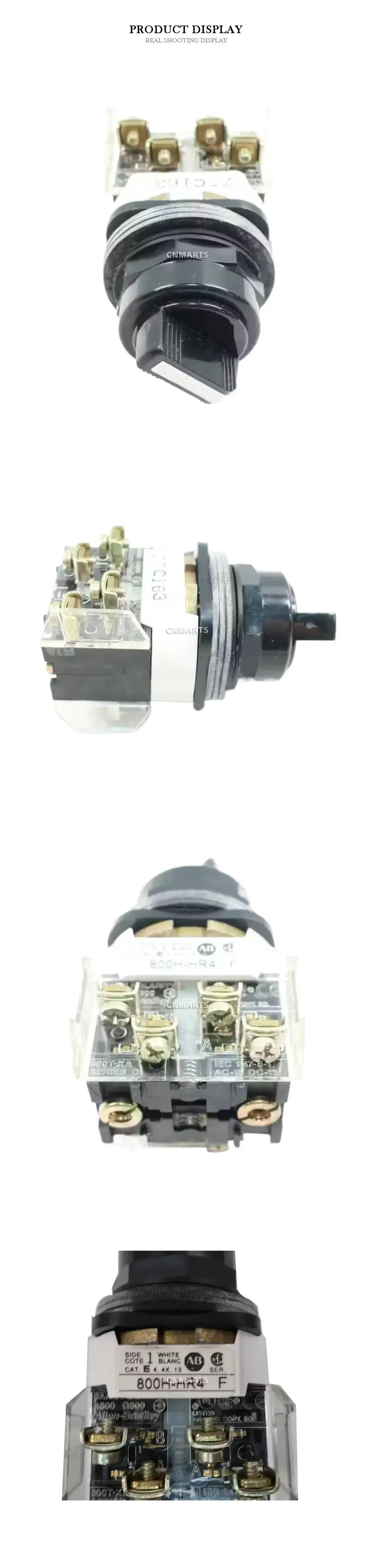 Allen-Bradley 800H-HR4B Selector Switch Description