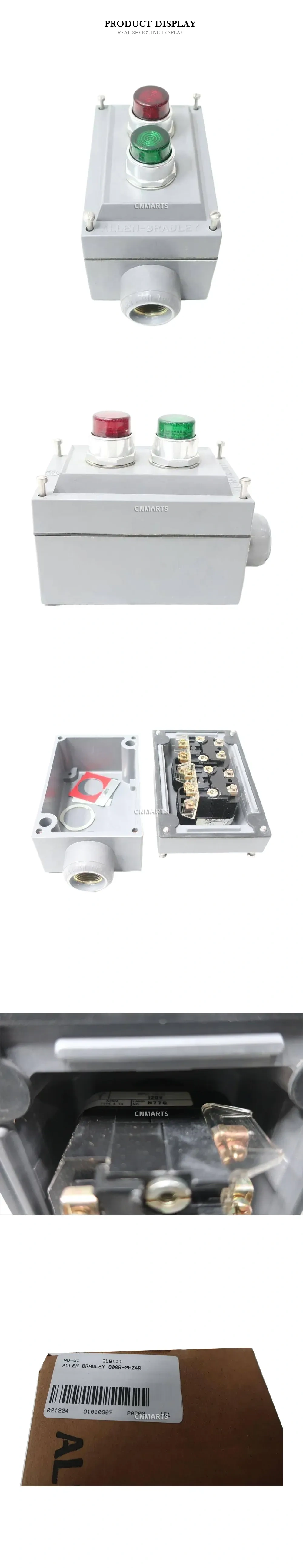 Allen-Bradley 800R-2H24R Push Button Station / Control Station Description