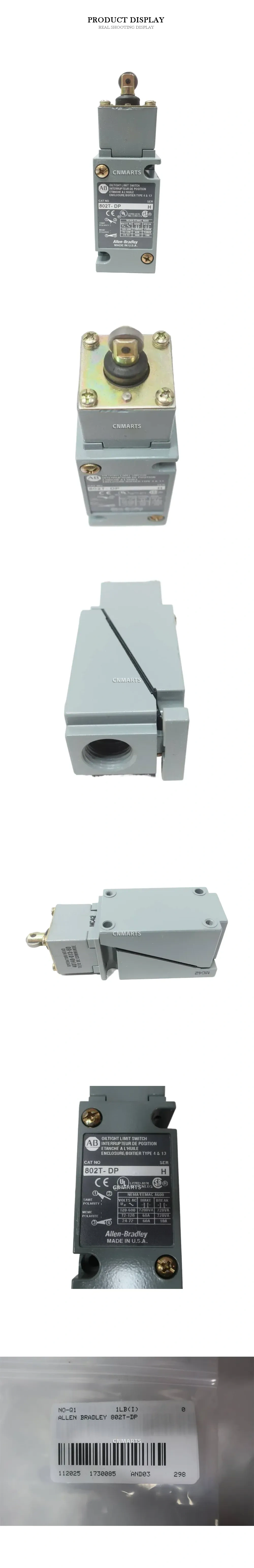 Allen-Bradley 802T-DP Oiltight Limit Switch Description