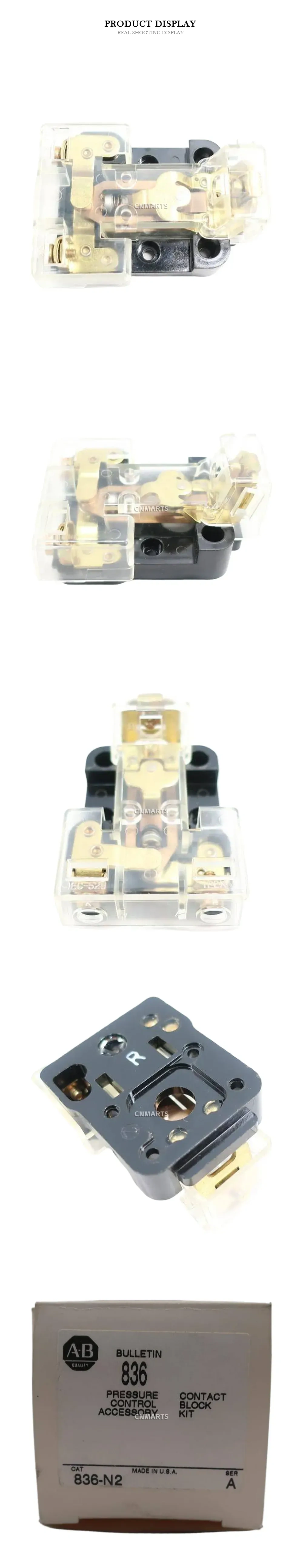 Allen-Bradley 836-N2 Contact Block Kit Description
