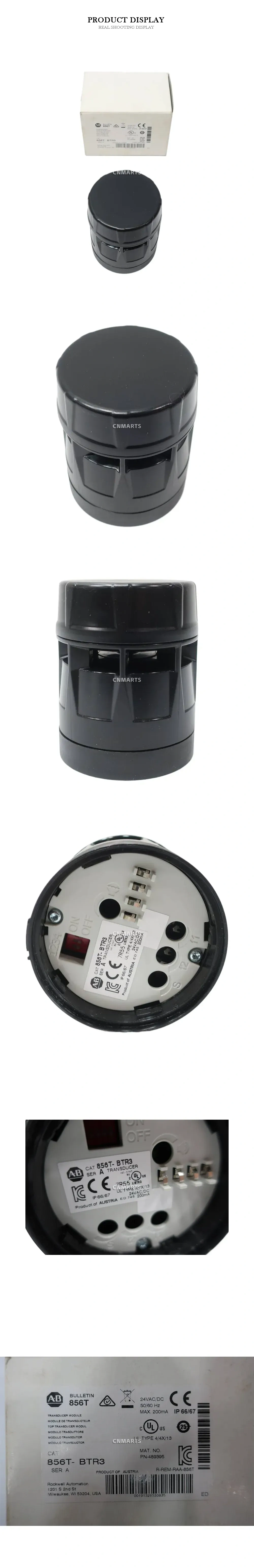 Allen-Bradley 856T-BTR3 Transducer Module (Audible Sound Module for Stack Light) Description