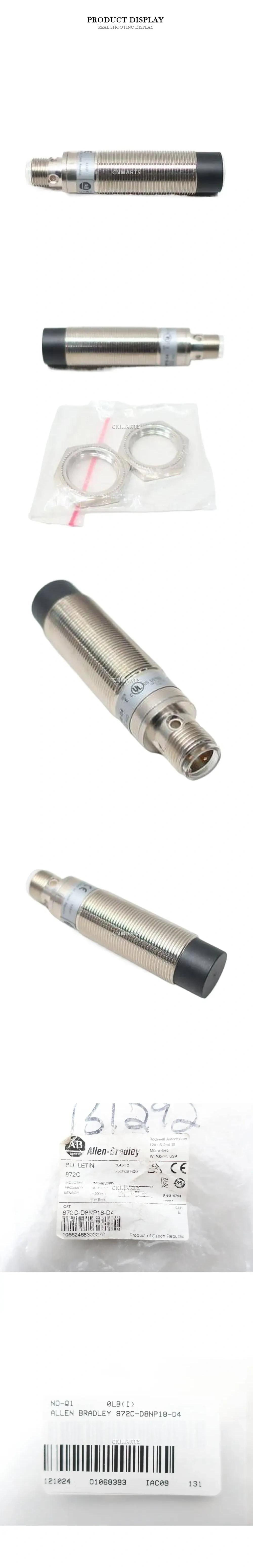 Allen-Bradley 872C-D8NP18-D4 Inductive Proximity Sensor Description