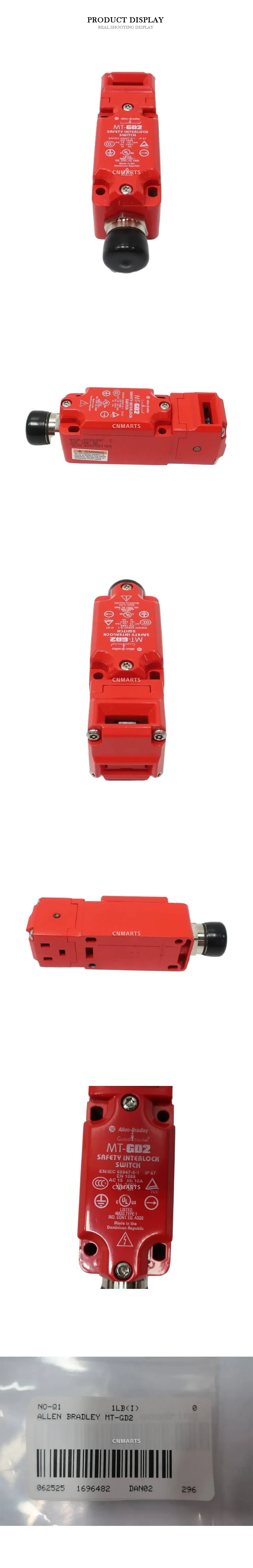 Allen-Bradley MT-GD2 Safety Interlock Switch Description