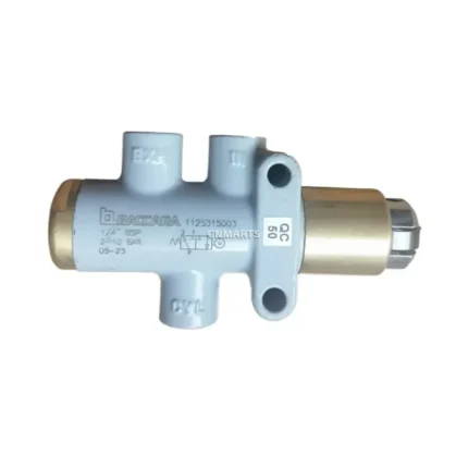 BACCARA 1125315003 Pneumatic Directional Control Valve (3/2 Way, Cam Operated)