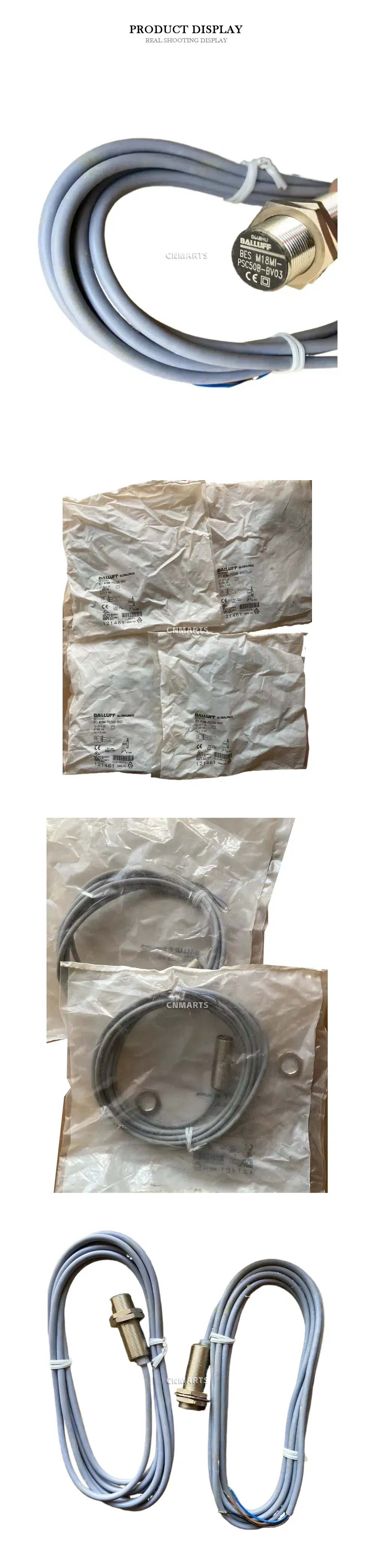 BALLUFF BES0083 / BES M18MF-PSC50B-BV03 Inductive Proximity Sensor Description