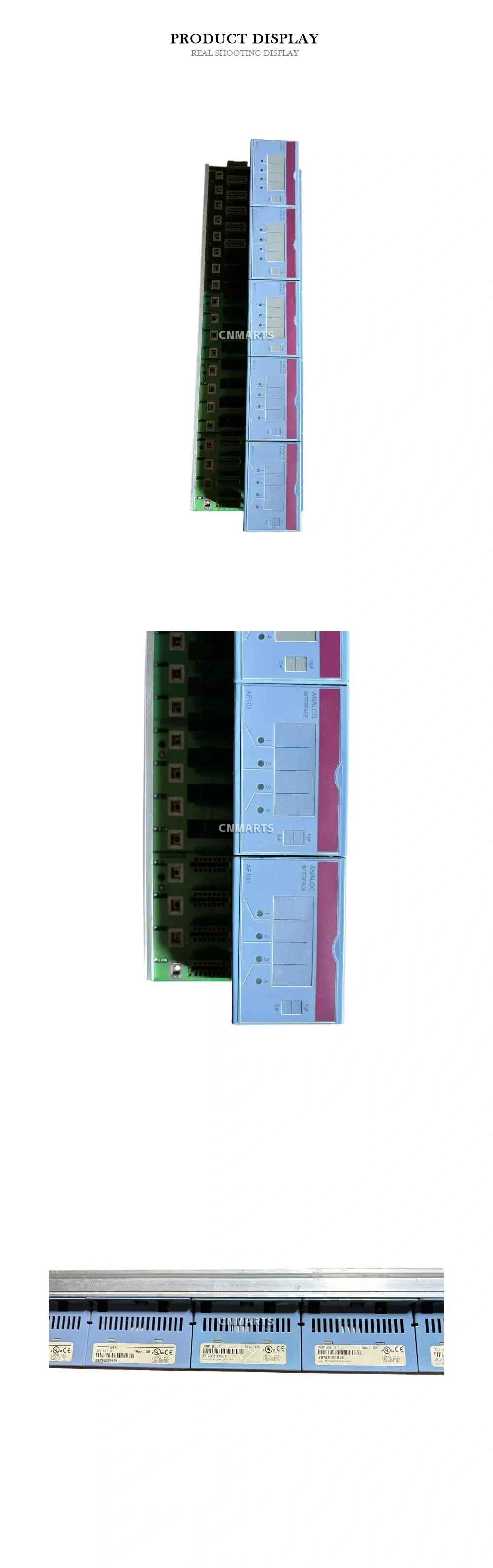 B&R 7AF101.7 (AF-101) PLC Analog Interface Module Description