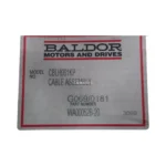 Baldor CBLH061KP Cable Assembly