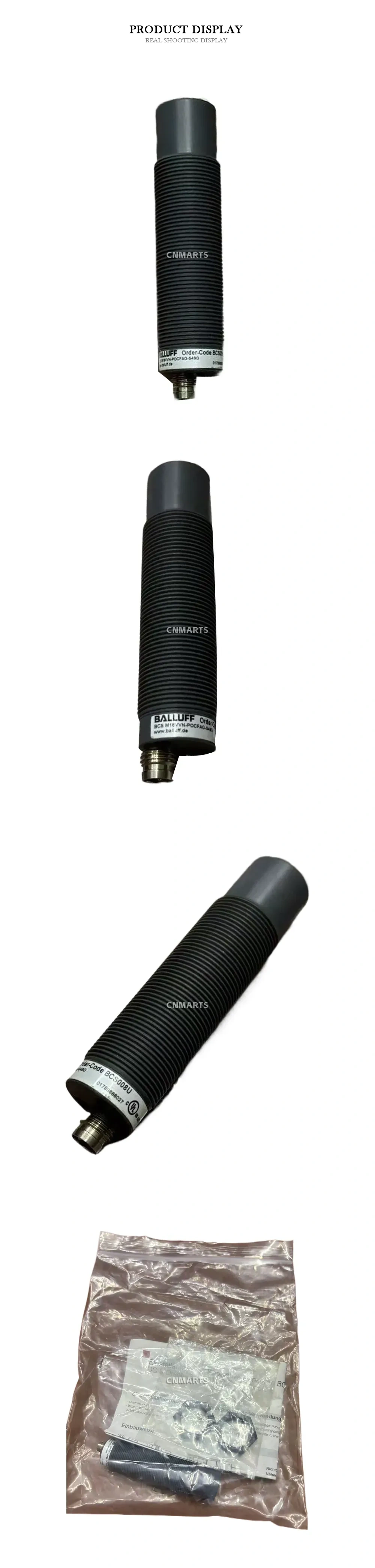 Balluff BCS008U (BCS M18WN-POCFAG-S49G) Capacitive Sensor Description