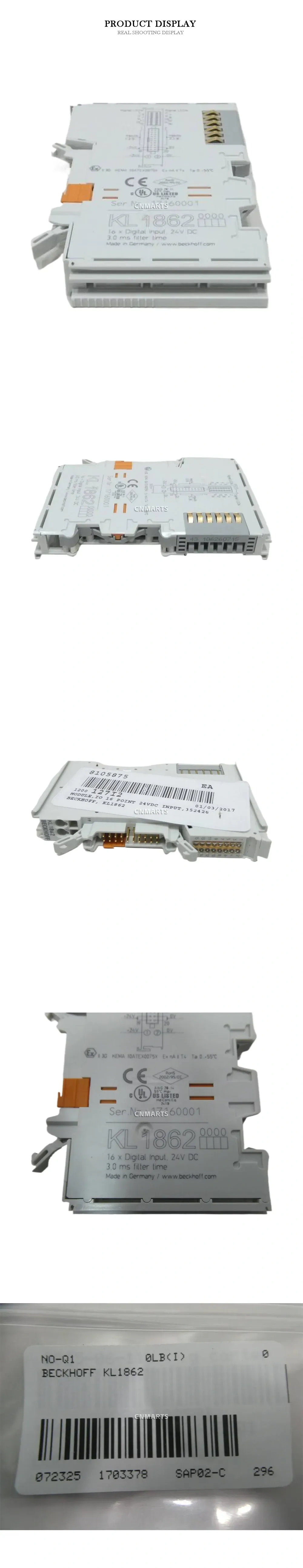 Beckhoff KL1862 Digital Input Terminal Description