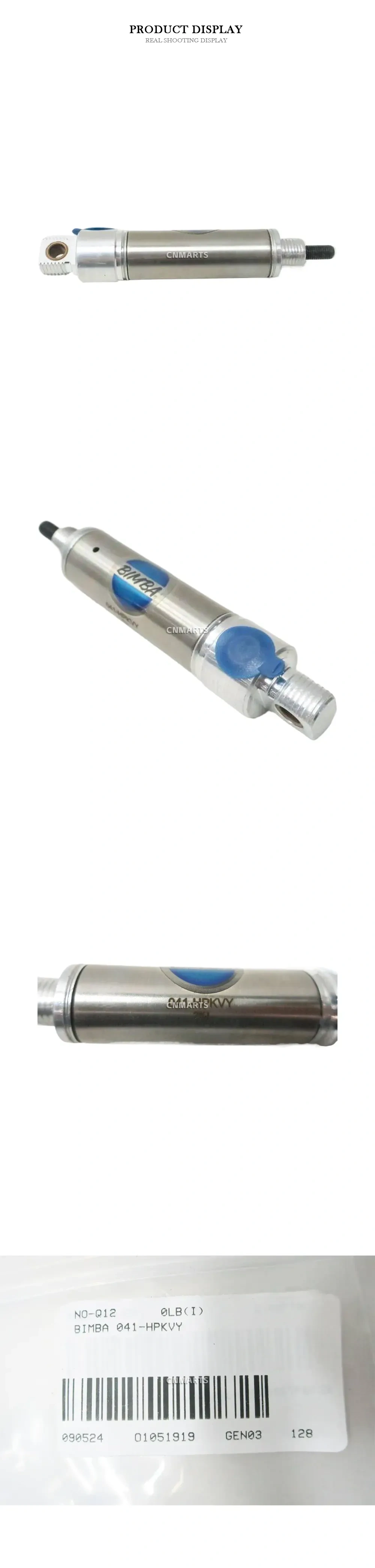 Bimba 041-HPKVY Pneumatic Cylinder Description