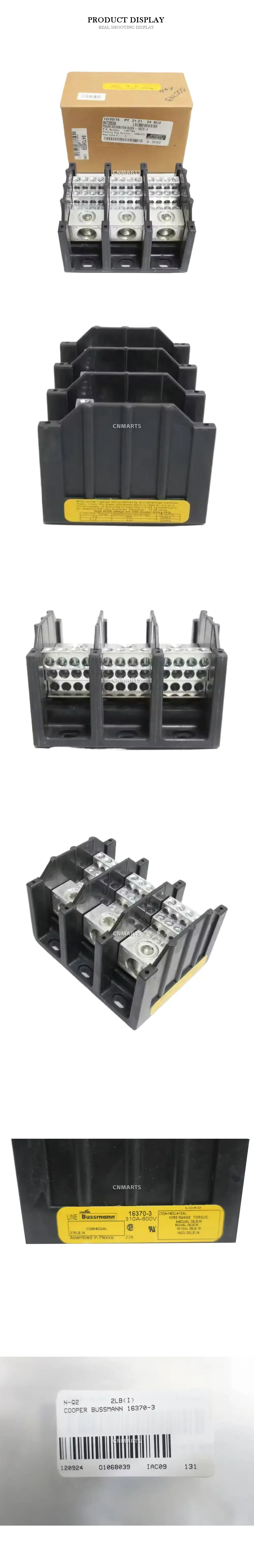 Bussmann 16370-3 Power Distribution Block Description