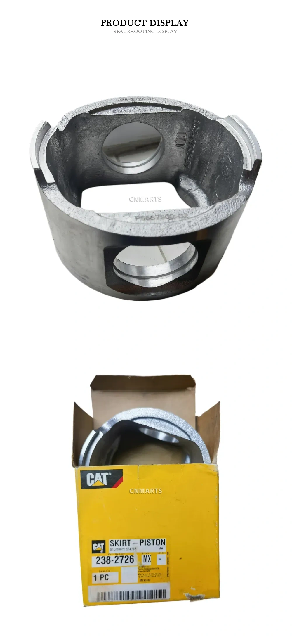 CAT 238-2726 Piston Skirt Description