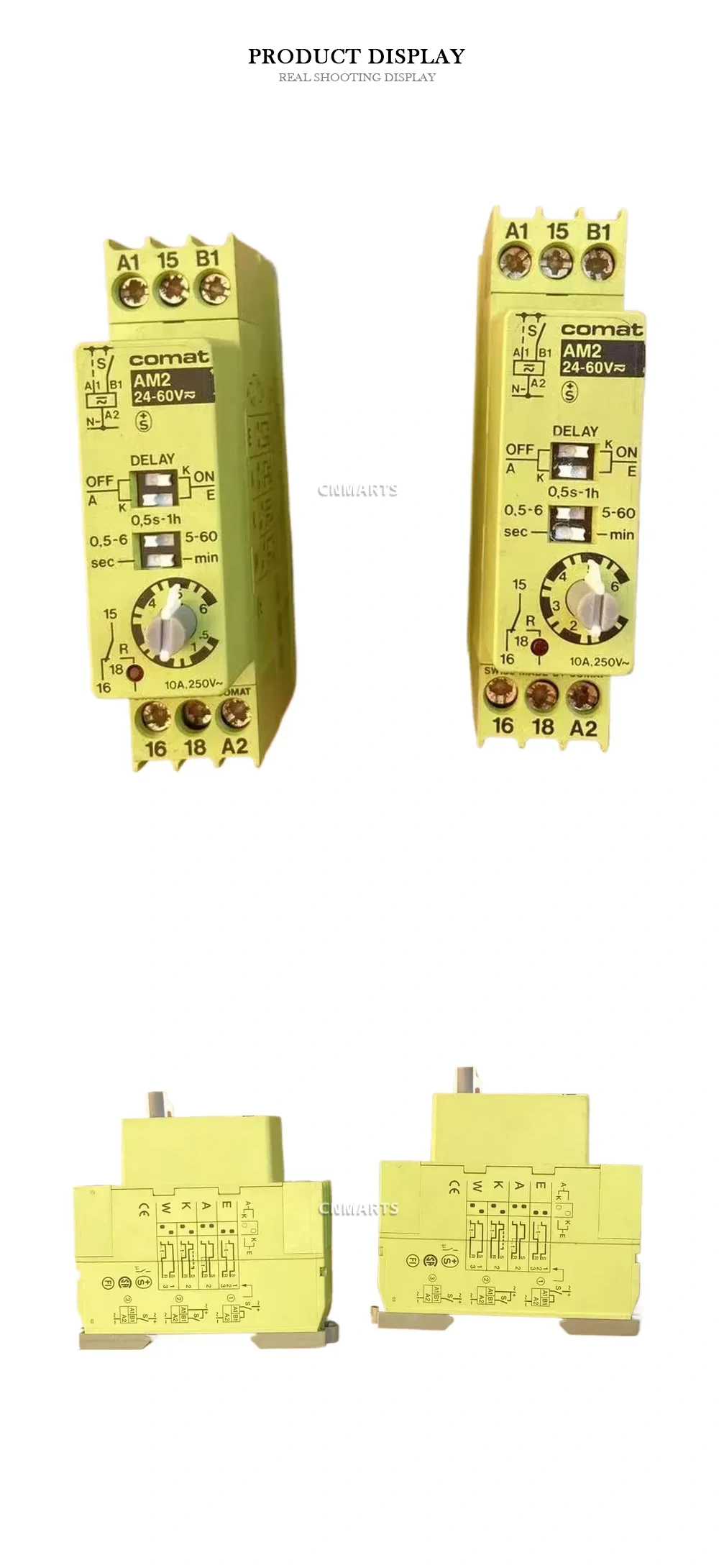 COMAT AM2 Multifunction Time Relay (Timer) Description