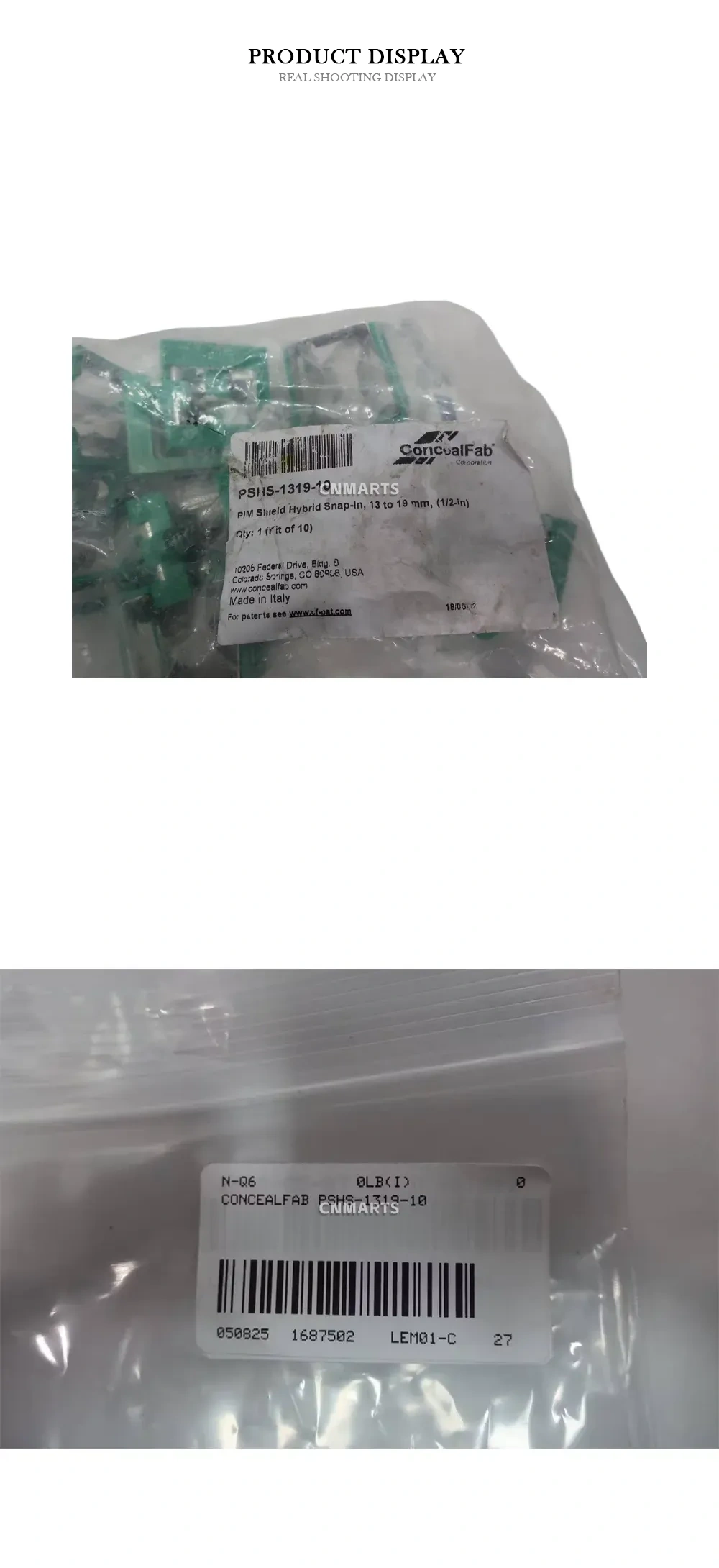 ConcealFab PSHS-1319-10 PIM Shield Hybrid Snap-In Description
