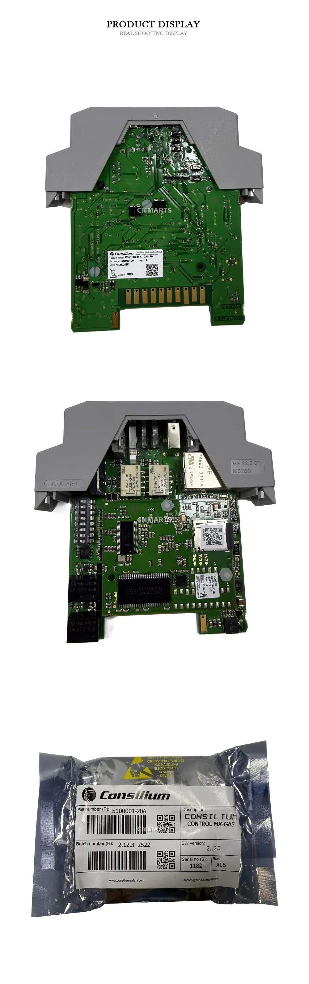 Consilium 5100001-20A Gas Detection Control Module Description