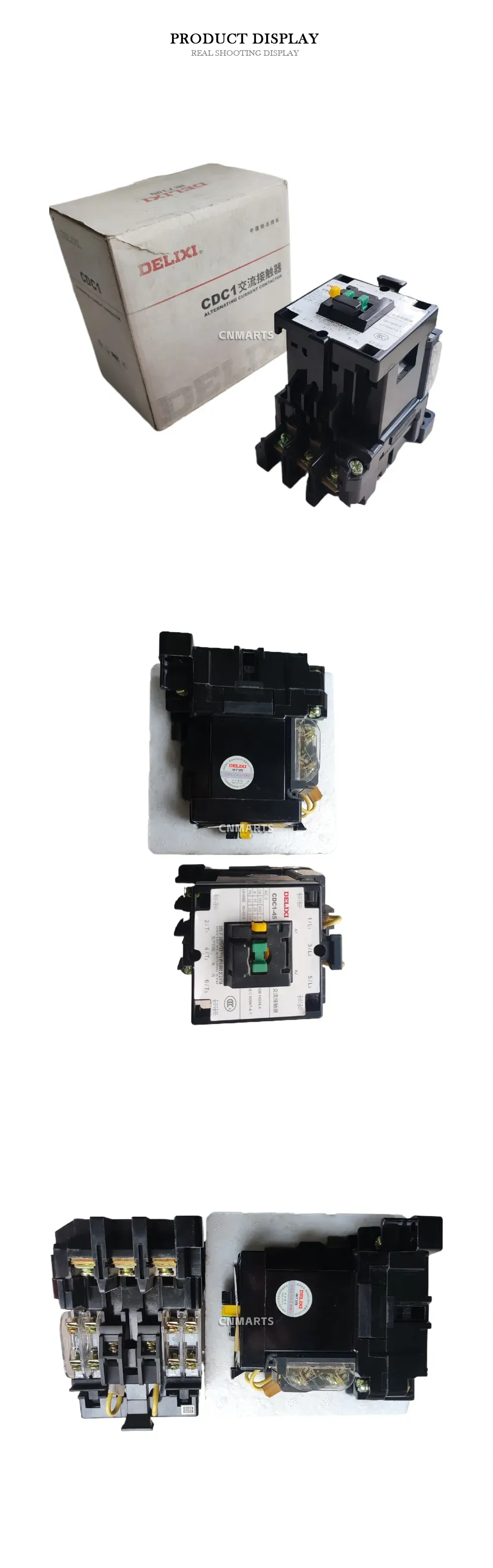 DELIXI CDC1-45 AC Contactor (Alternating Current Contactor) Description