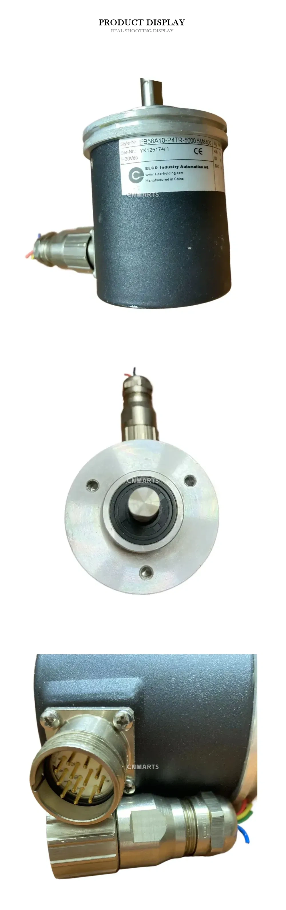 ELCO EB58A10-P4TR-5000.5M8400 Rotary Encoder Description