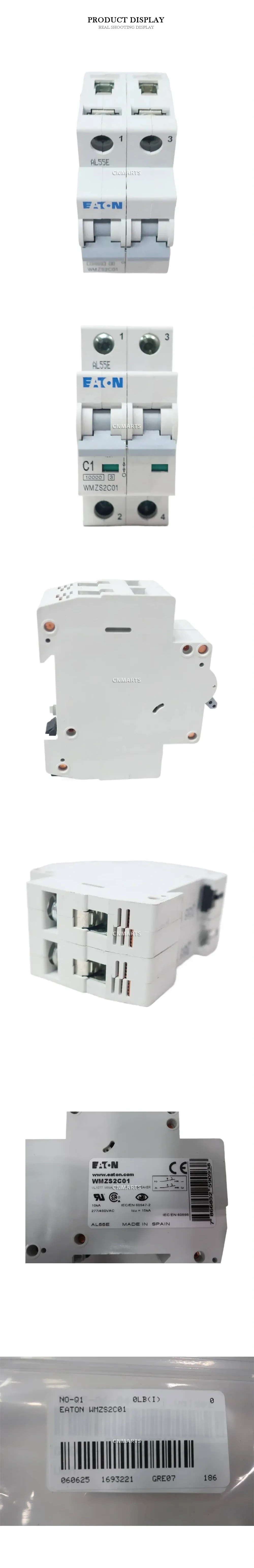 Eaton WMZS2C01 Miniature Circuit Breaker Description