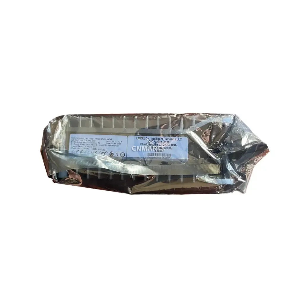 Emerson IC695CPE400-ADBA RX3i Backplane CPU Module-img1 Emerson IC695CPE400-ADBA RX3i Backplane CPU Module