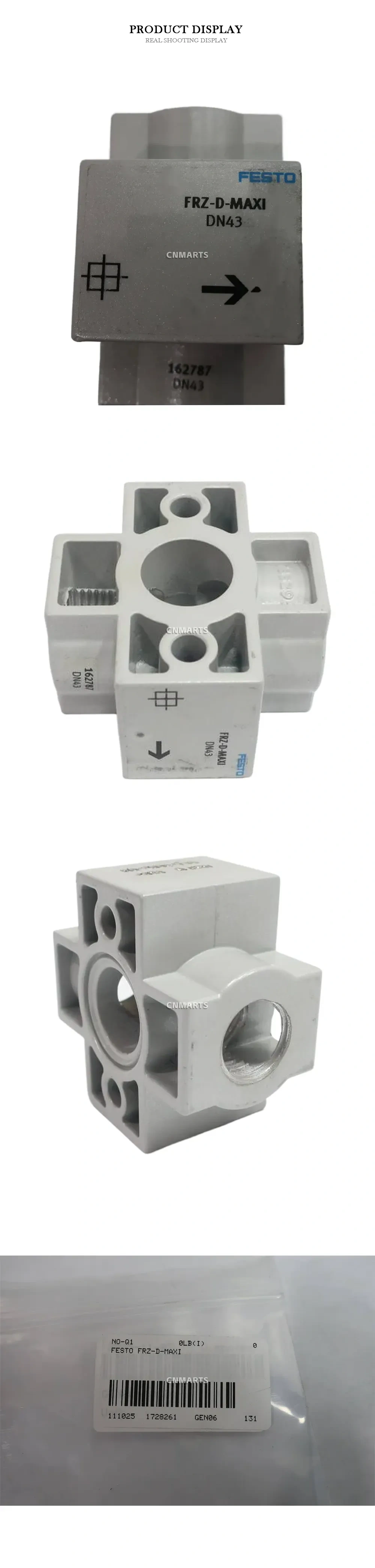 Festo FRZ-D-MAXI Distribution Block (Manifold Block) Description