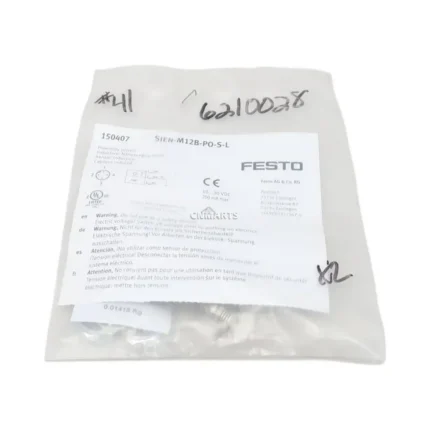 Festo SIEN-M12B-PO-S-L Inductive Proximity Sensor