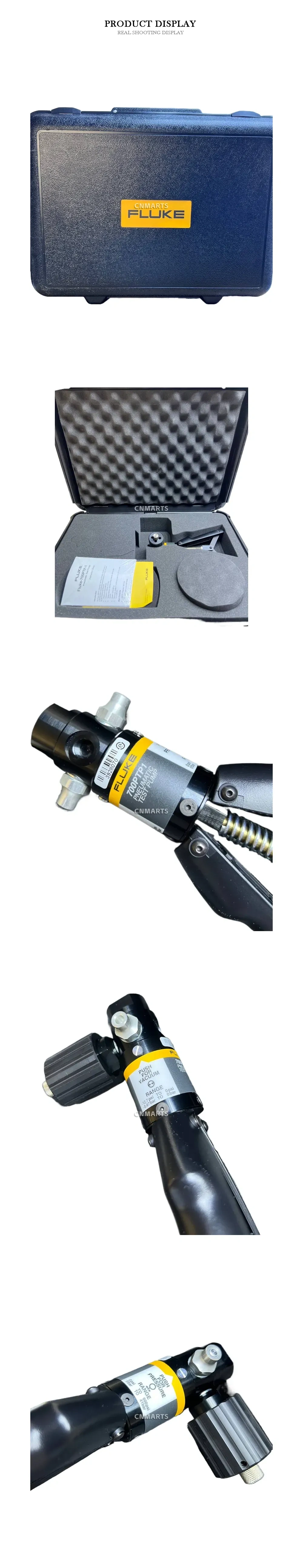 Fluke 700PTP1 Pneumatic Test Pump Description
