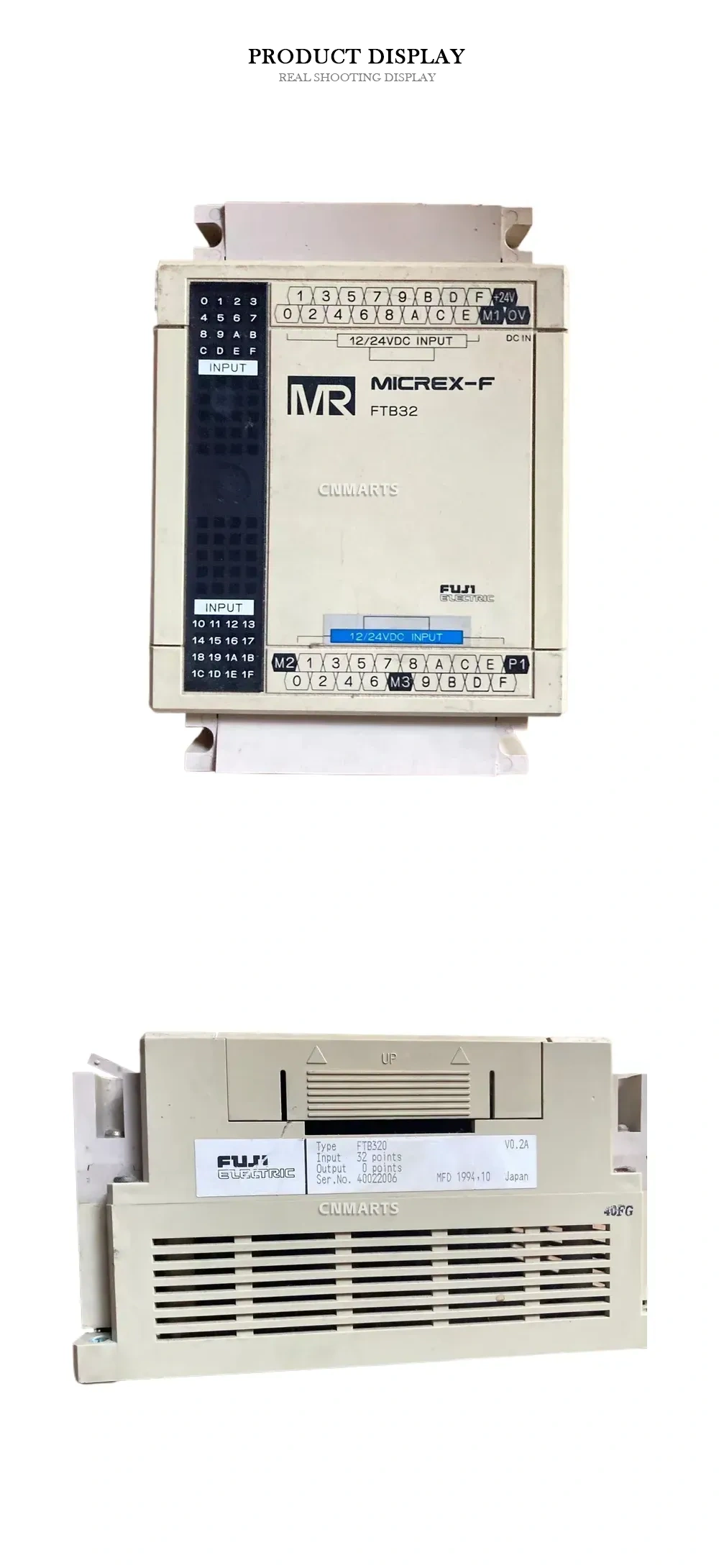 Fuji Electric FTB320 PLC Digital Input Module Description