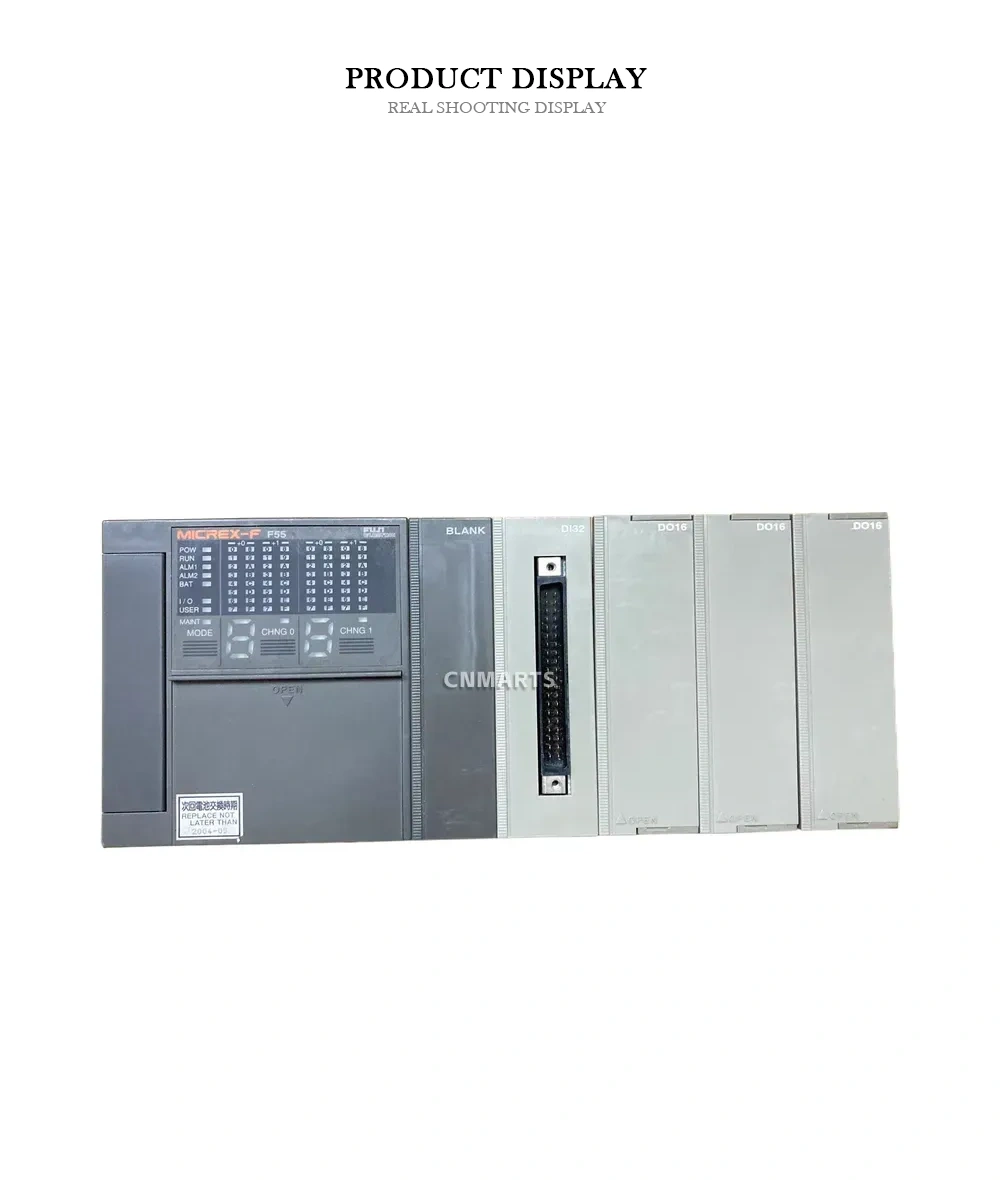 Fuji Electric MICREX-F F55 Programmable Logic Controller (PLC) Module Set Description