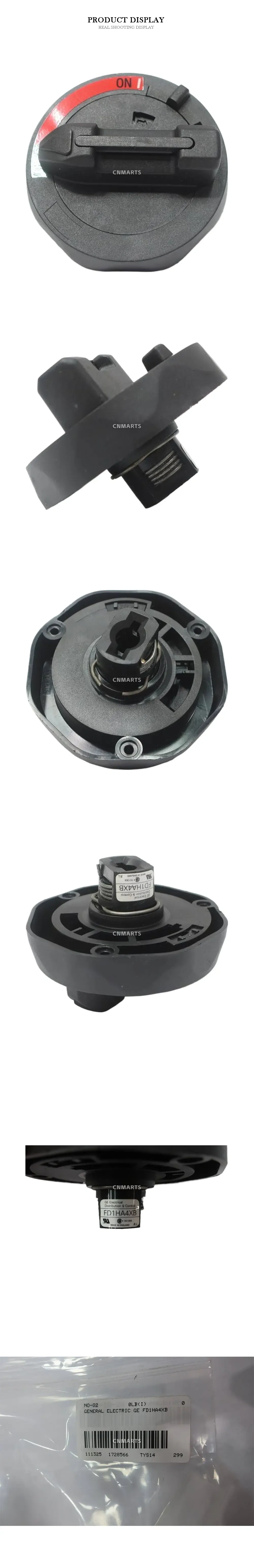 General Electric FD1HA4XB Rotary Operating Handle Mechanism Description