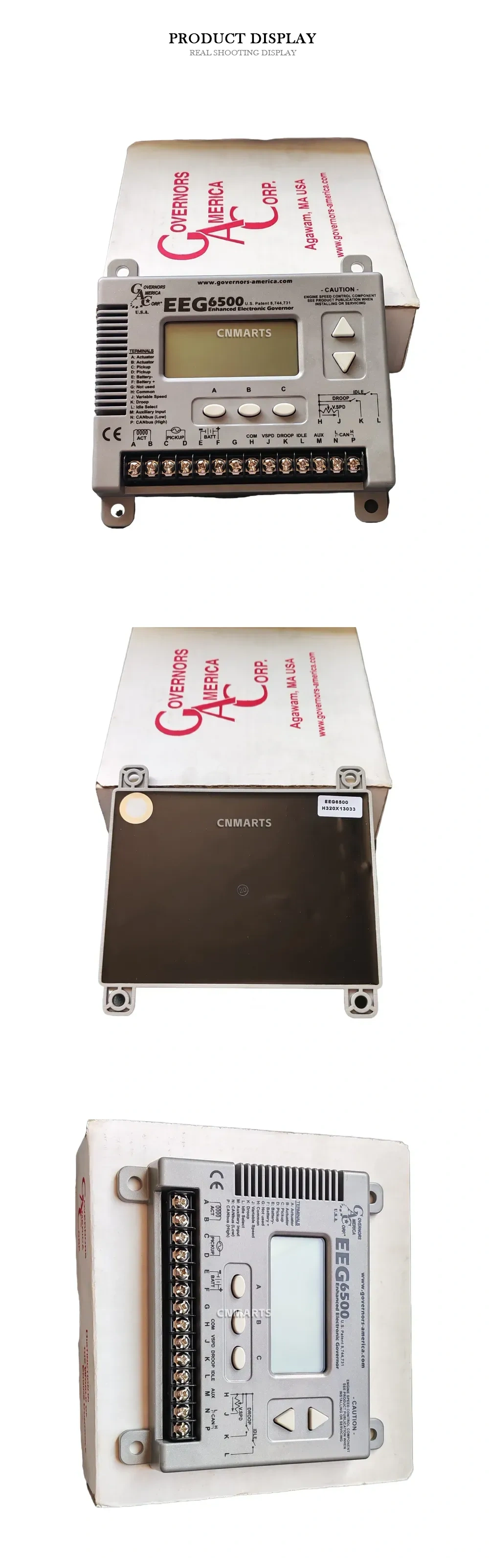 Governors America EEG6500 Enhanced Electronic Governor Description