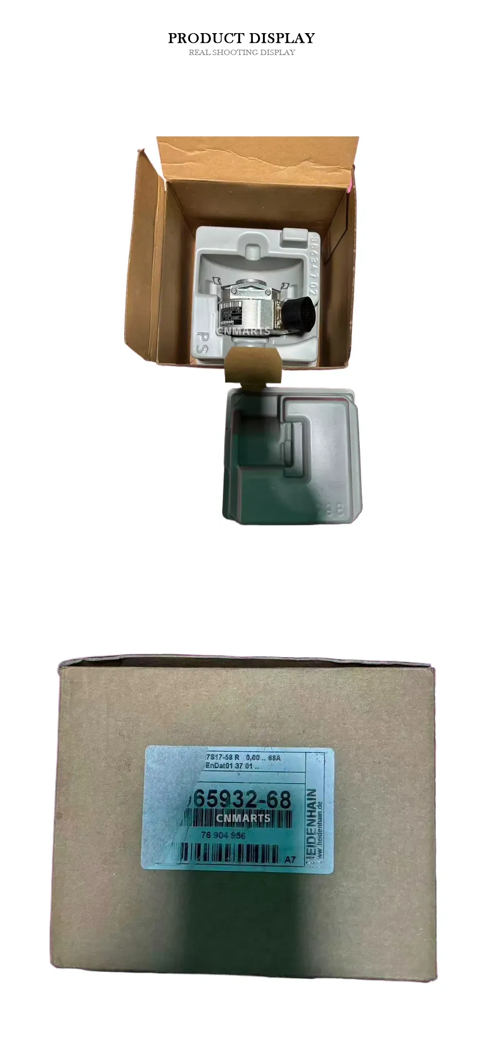 HEIDENHAIN ECN413 512 27S17-58R (ID: 1065932-68) Absolute Rotary Encoder Description