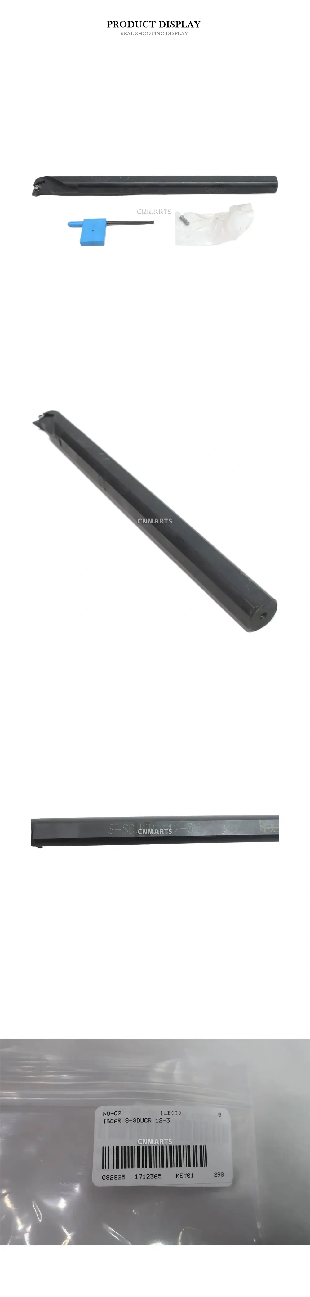 ISCAR S-SDUCR 12-3 Internal Turning Tool Holder / Boring Bar Description
