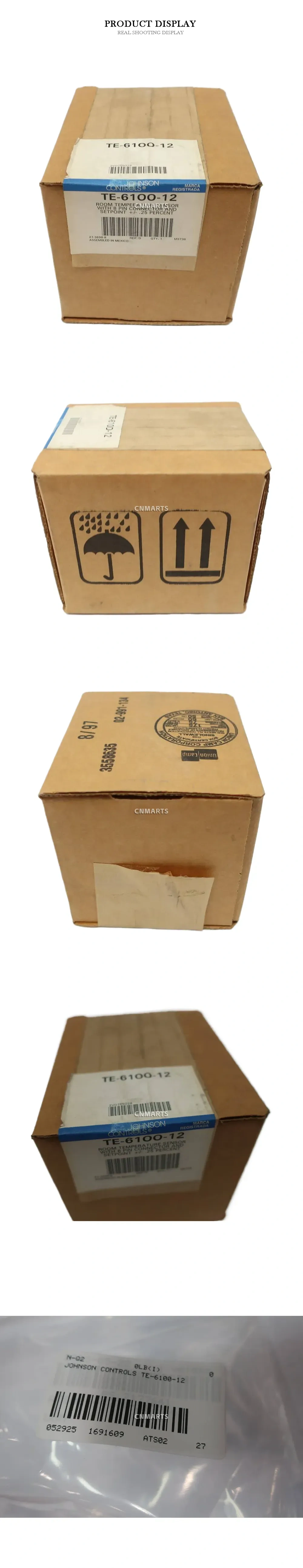Johnson Controls TE-6100-12 Room Temperature Sensor Description