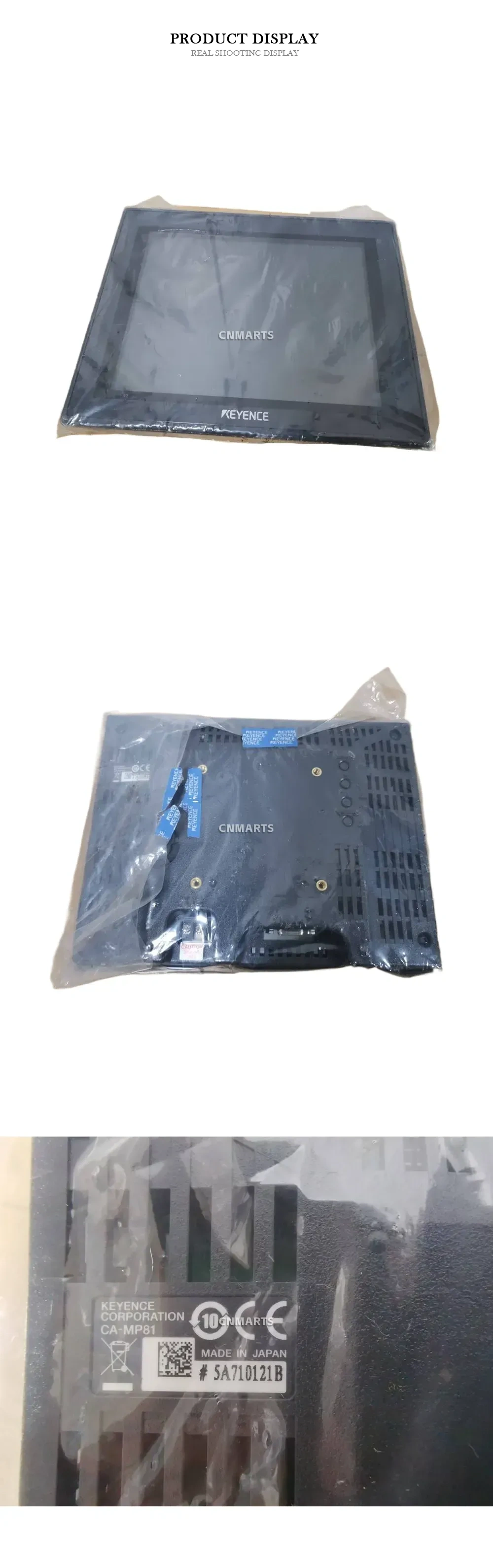 KEYENCE CA-MP81 HMI Touchscreen Panel Description