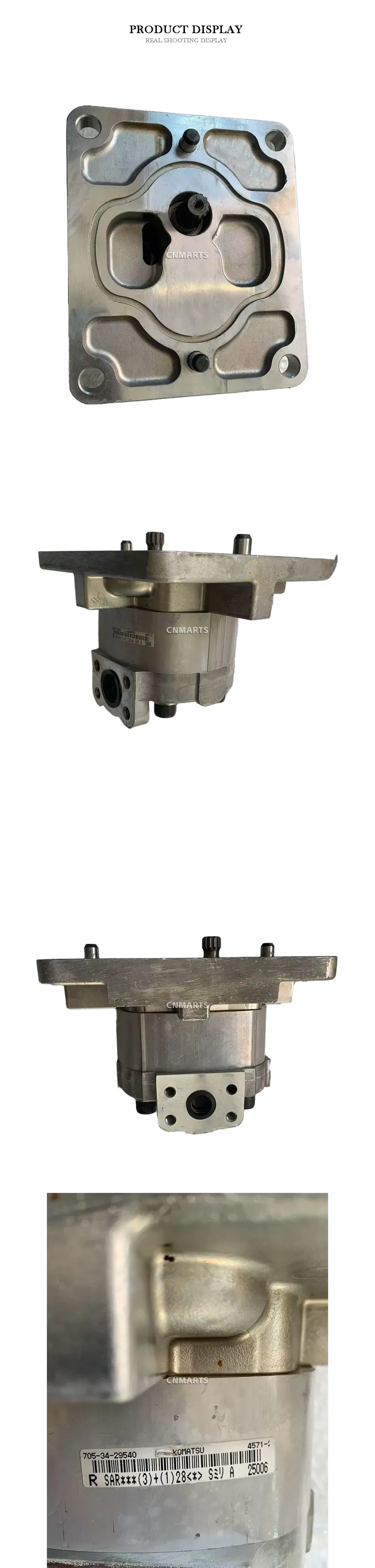 KOMATSU 705-34-29540 Hydraulic Pump Description