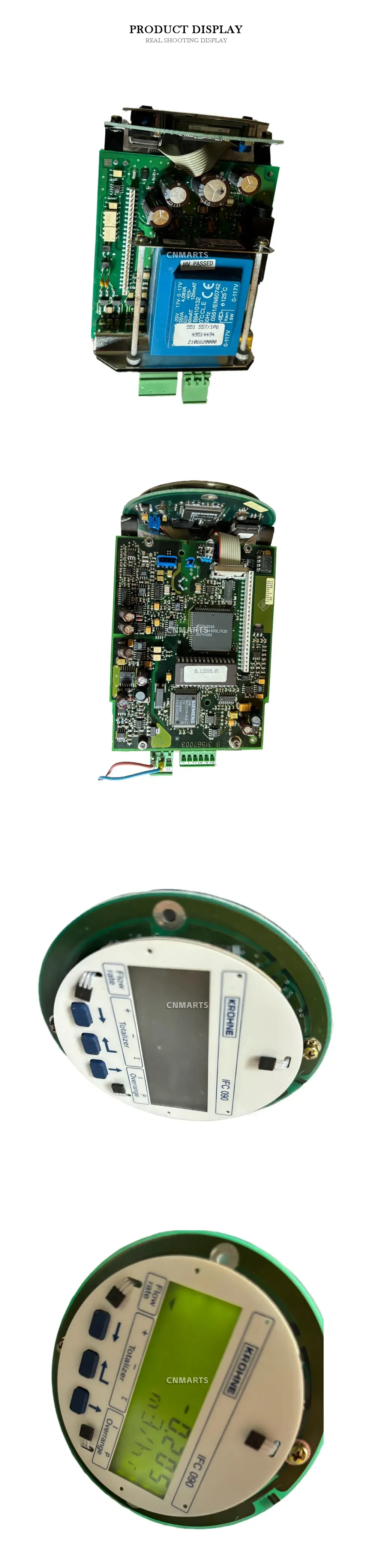 KROHNE IFC 090 Electromagnetic Flowmeter Signal Converter Mainboard Set Description
