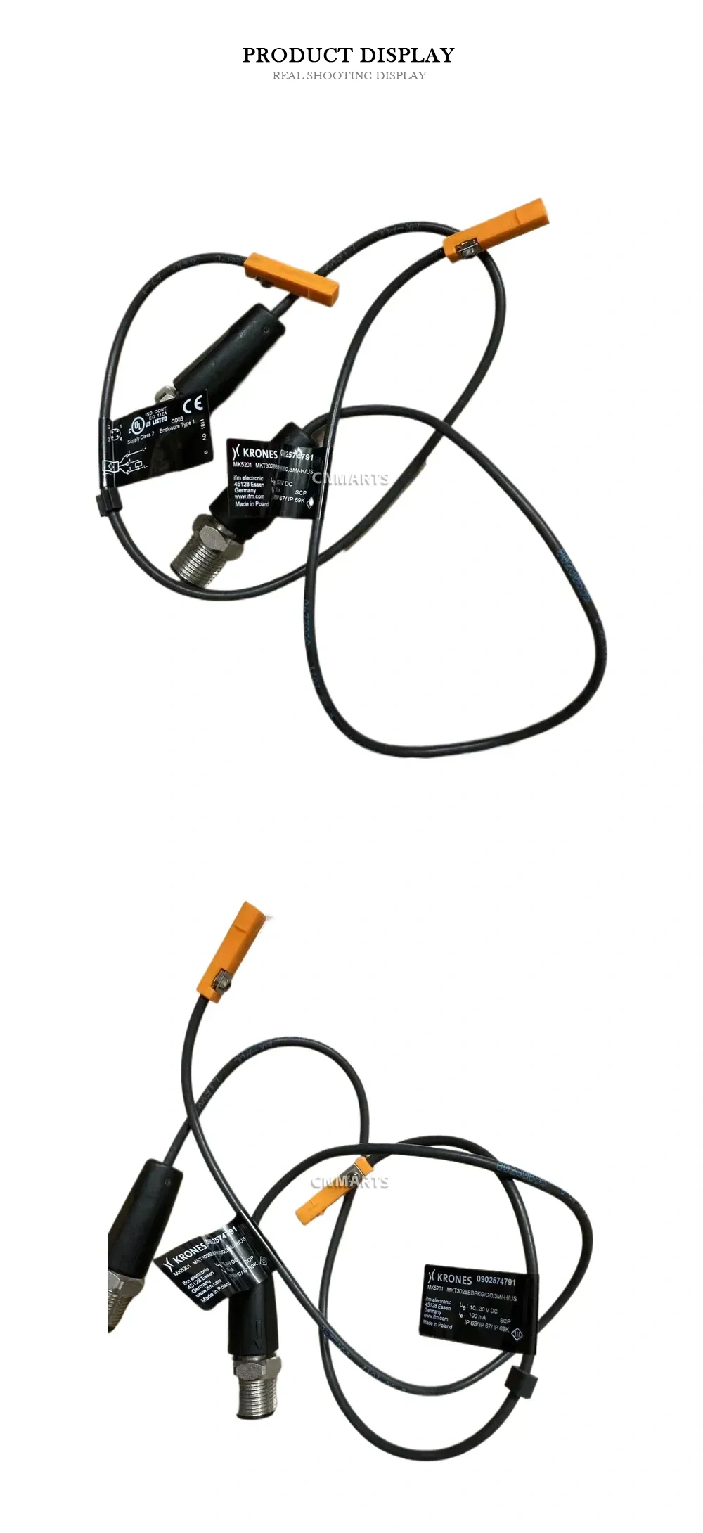 KRONES 0902574791 (MK5201 MKT3028BBPKG/0,3M/-HA/US) Magnetic Switch (Proximity Sensor) Description