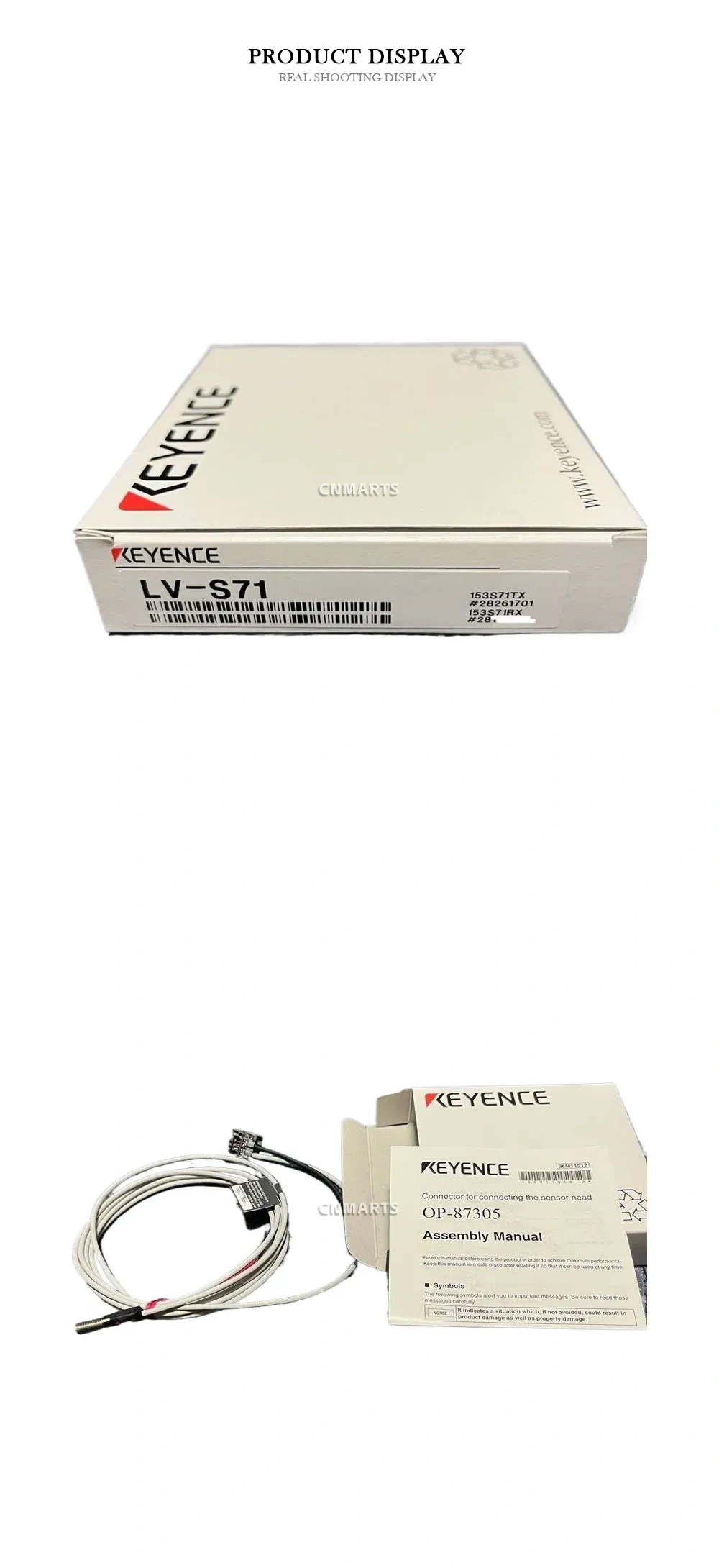 Keyence LV-S71 Ultra-Compact Digital Laser Sensor Description