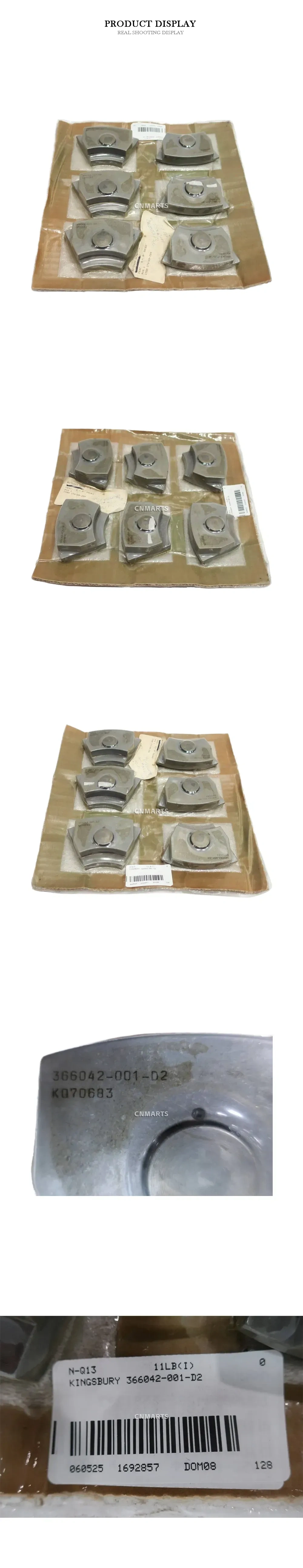 Kingsbury 366042-001-D2 Thrust Bearing Shoe Description