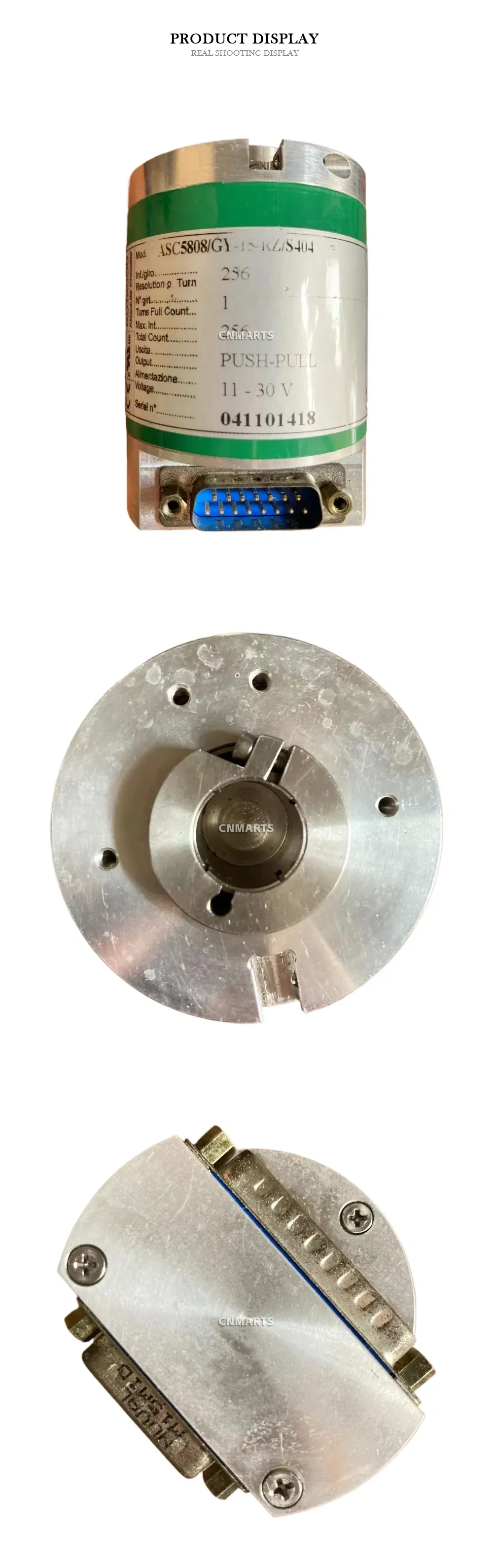 Lika ASC5808/GY-15-RZ/S404 Absolute Rotary Encoder Description